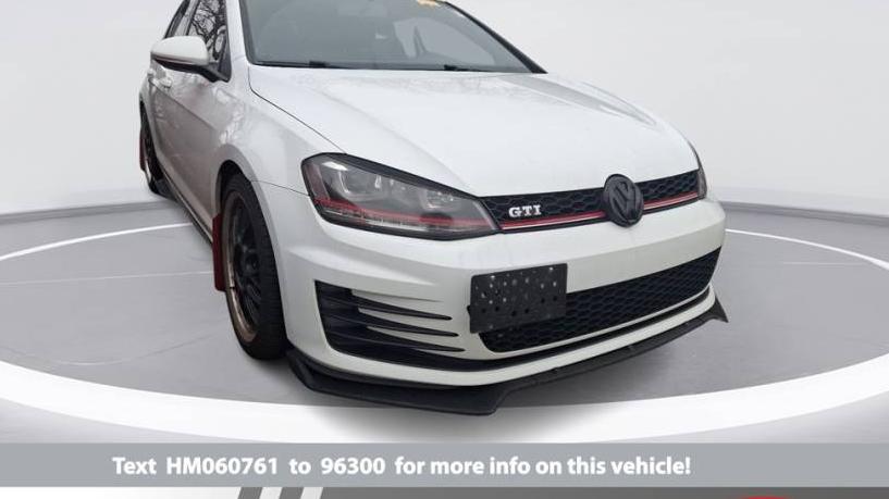 VOLKSWAGEN GOLF GTI 2017 3VW4T7AU4HM060761 image